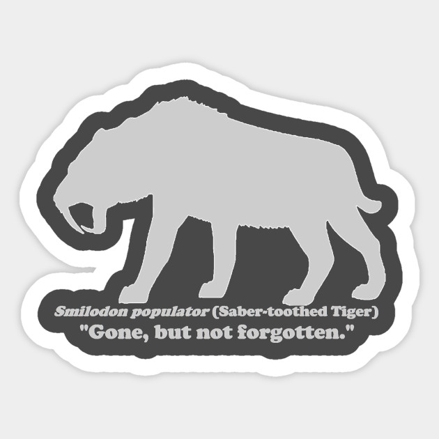 Smilodon populator (Saber-toothed Tiger) Light